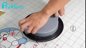 Chicken Shredder, Chicken Shredder Tool Twist, Food Mincer with Non-Slip Base, Round Meat Shredder Machine for Beef Chicken and Salad (Grey)