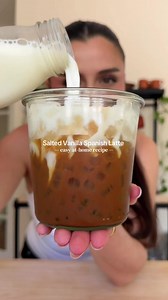 Salted Vanilla Spanish Latte Recipe — Easy At-Home
