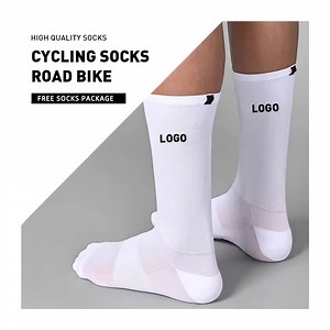 [Hot Item] Mens Womens Sports Cycling Socks Athletic Bicycle Socks for Running Cycling Basketball Hiking Crew Aero Cycling Socks