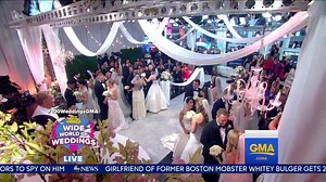 178K views · 2.9K reactions | WATCH: "I now pronounce you married... please kiss your spouse." Our couples are married! abcn.ws/1SuQalT ❤️  #100WeddingsGMA | Good Morning America | Facebook