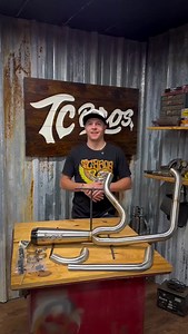 Two Brothers Racing Comp S Stainless 2-into-1 Exhaust System for Harley-Davidson Motorcycles