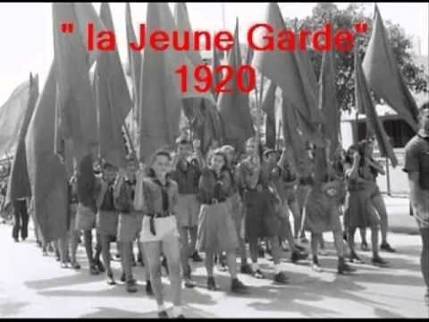 chansons historiques de France 100 ; la Jeune Garde 1920 YouTube