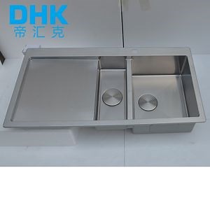 [Hot Item] China Wholesale High Quality Customized Hotel Restaurant Farm Drainboard Kitchen Sink