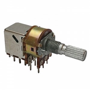 [Hot Item] 16mm Rotary Potentiometer with Pull-Push Switch