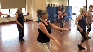 2.1K views · 31 reactions | Dance room footage of our Thursday Active class warming up. 朗 New lesson blocks starting soon for all classes. Beginners - we have our Intro class lesson block starting this week… Thursday July 18th. For details here’s our website https://dancewellness22.wixsite.com/website | Dance and Wellness | Facebook