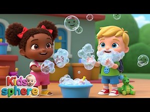 🧼 Wash Your Hands Song for Kids | Fun Hygiene Routine with Ella & Max | Preschool Nursery Rhyme.