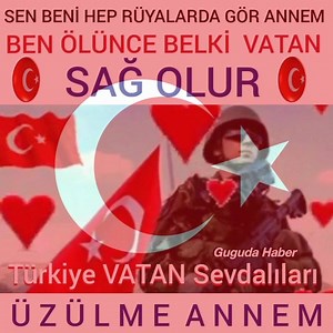 Sen beni hep rüyalarda gör annem Ben ölünce belki vatan sağ olur.! Üzülme Annem | Kendine GEL Müslüman