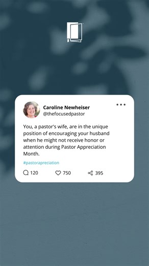 Visit our website to read about how you can best encourage your husband this month! #pastor #appreciation #pam #wife #husband #thefocusedpastor | The Focused Pastor