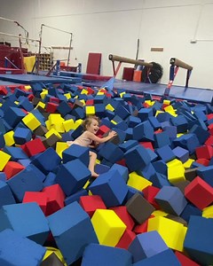 Aubrie had her first day of gymnastics today and it was so fun to see how excited she was about it- I think after so many years of hearing her sisters talk about it had her extra pumped 🥰 She also has zero fear unlike her more cautious older sisters 😂 | Story of This Life