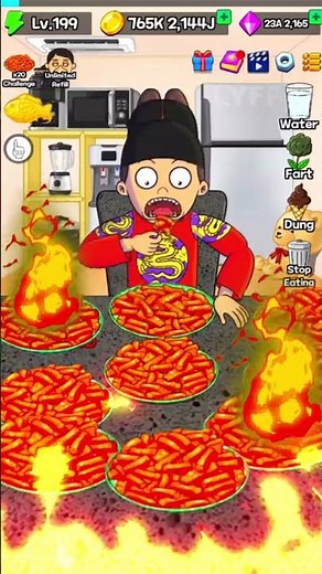 Food Fighter Clicker - Hot Food 🔥🍟🍳🥖🥖🧀🥙