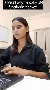 DSUM function in MS Excel 😱😳#msexcel #msexceltraining #msexcelformulas | Topper Corps