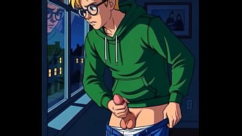 AI Voyeur watches his neighbor through the window