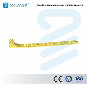 [Hot Item] Proximal Lateral Tibia Plate VII, Large Fragment LCP System, Trauma Locking Plate, Titanium Orthopedic Surgical Implant for Trauma Surgery, CE&ISO