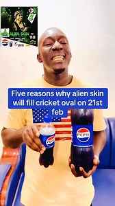 21-FEB #lugogocricketoval #alienskin | Enterte UG