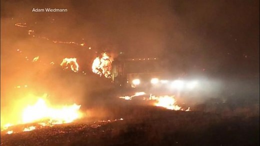 New evacuation orders in California as wildfires continue