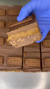 3.7K views · 74 reactions | Bourbon Caramel Slab’s bloody sensational and in tonight’s 8pm website restock! www.georgesbakery.co.uk bourbon & chocolate rocky road (with no marshmallows!) case topped with thicc caramel and chocolate ganache. Finished with a bourbon biscuit so you can work out what it is Omg | George's Bakery | Facebook