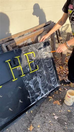 Lots of soap and hot water with a paint brush is how we clean old neon signs . | Bent Custom Neon