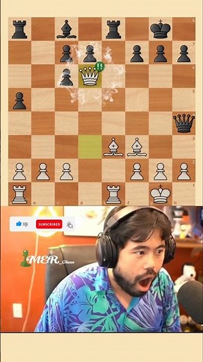 ⚡️Brilliant Queen Sacrifice 💎🔥 (блестящая жертва ферзя) #shorts #chess #шахматы