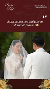 3.6M views · 275K reactions | Janji suci + larangan main game #RANTYdiRAYakan #RaRaWedding | TS Media | Facebook