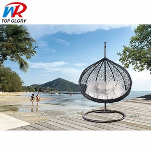 [Hot Item] Wholesale Patio Hanging Egg Rattan Wicker Balcony Garden Swing