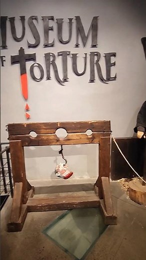 Foltermuseum Museum of Torture in Prag 😱 Henker und Pranger 😊