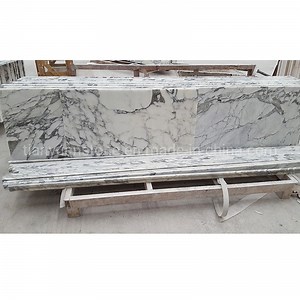 [Hot Item] Grey/White Marble Slabs/Tiles for Wall Cladding/Countertops/Benchtop (Arabescato Marble)