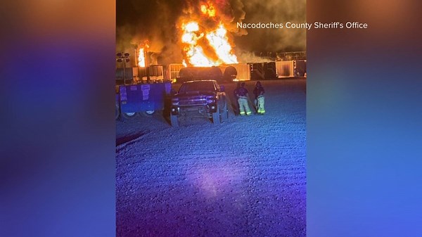 Explosion at Etoile oil well causes evacuations; fire suppression underway
