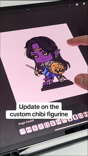 Custom Chibi Figurine 3D Print Update: ZBrush Progress