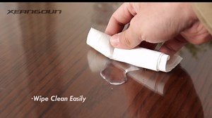 Clear PVC Table Cover Protector Crystal Plastic Meeting Desk Mat 1.5mm Thick Transparent Wood Dining Table Mat Waterproof Table Pad Desk Protector for Writing Desk Buffeet End Table Heatpoof 24x64"