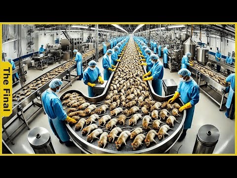 Behind The Camera: How China Raises and Consumes 2.5 Billion Bamboo Rats - Processing Factory