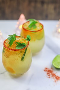 Chili Lime Mango Mocktail - Maya Kitchenette