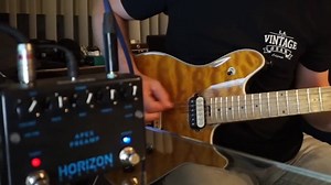 The Apex Preamp distortion pedal, the modern rock & metal recording guitarists ultimate studio & live tool with... ⚔️ Tight knob for aggressive tones 🤐 Ultra powerful Noise Gate 🎧 Built-in, studio ready cabinet simulator ⛰️ Mountains of versatile Gain 🧪 Digital and tube rig optimization | Horizon Devices