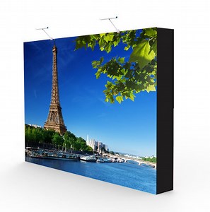 [Hot Item] Heat Transfer Printing POP up Display Logo Backdrop Banner Stand