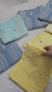 Indian lucknow cotton kurty 1150 tk only | Lawn 1000
