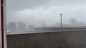 Line of Storms Blows Through Charlotte