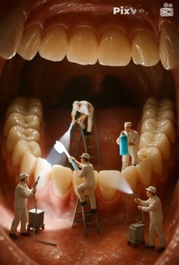 Tiny Dentists on a Mission!🦷 Inside a Giant Mouth | Miniature World Animation