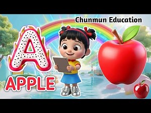Phonics Song 2 with TWO Words in 3D - A For Airplane - ABC Alphabet Songs with Sounds for Children