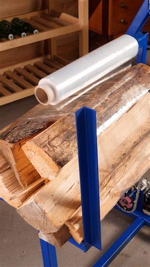 Handy Log Wrapping Machine | Crafty Panda How