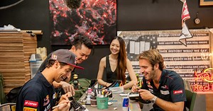 Toro Rosso drivers get sneaky