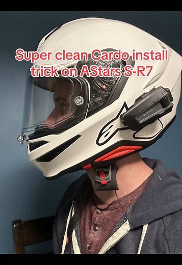 Easy Cardo Installation Trick for Alpinestars S-R7