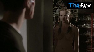 Laura Harris Prosthetic Scene in The Faculty