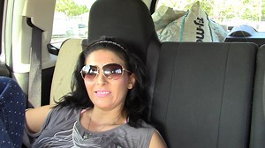 Vanessa Car Foot Tickle