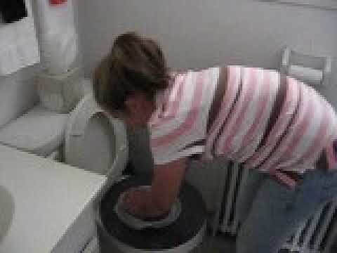 Plunger, Innovative & New, Clogged Toilet cleared by 9 yr. old girl