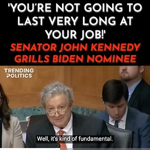 139K views · 2.2K reactions | He was speechless!  I love when Sen. Kennedy puts nominees in the hot seat!  | Trending Politics | Facebook