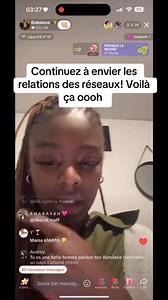 4.4K views · 20 reactions | ⚫️⚫️⚫️ La tiktokeuse Dokoloss dénonce son compagnon Camermood dans un live pour violence conjugale. en gros, c’est vous qui montrez que tout est rose dans vos relations sur les reseaux pourtant c’est le contraire et les gens ne vont pas vous enviez comment 樂樂樂? | Japap filtré | Facebook