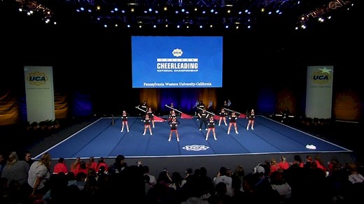 Pennsylvania Western University-California [2023 Open Small Coed Cheer Semis] 2023 UCA & UDA College Cheerleading and Dance Team National Championship