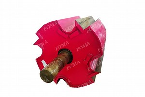 [Hot Item] Wood Drum Chipper Rotor with Knives / Drum Rotory Knife Drum Rotor Blades / Chipper Spare Parts