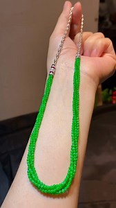 12 reactions | Myanmar grade A jadeite necklace price:15088usd 高冰正阳绿珠珠项链,18k金奢华钻石镶嵌 | Myanmar jadeite jade pendant | Facebook