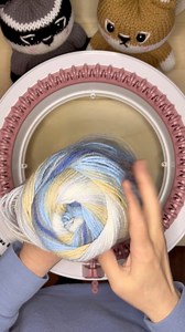 6.3K views · 166 reactions | In the Craft Camper testing out Lion Brand Ice Cream Yarn. Let’s see if it will go through the Sentro 48 Circular Knitting Machine. #knittingmachine | Hoop and Home | Facebook