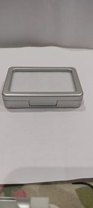 Silver Gemstone Display Box, Reversible Foam Insert (8x8x2 Cm) - Etsy Canada